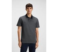 BOSS Polo en piqué de coton avec logo imprimé - Style PeoxfordNew, 50507814 Gris sombre S
