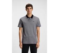 BOSS Polo en piqué de coton avec logo imprimé - Style PeoxfordNew, 50507814 Gris sombre XXXL