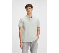 BOSS Polo en piqué de coton avec logo imprimé - Style Prime, 50507813 bleu clair 6XL