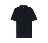 BOSS Polo en piqué de coton avec logo imprimé - Style Prime, 50507813 Bleu foncé 4XL
