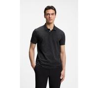 BOSS Polo en piqué de coton avec motif imprimé partout - Style PL_GOC Swing AO, 50564801 Bleu foncé M