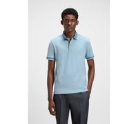 BOSS Polo en piqué de coton Oxford avec logo - Style H-Prout 141, 50521116 bleu clair XXXL
