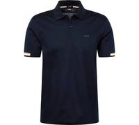 BOSS Polo Homme Parlay 147 50467113 Bleu Foncé Coton Piqué Regular Fit