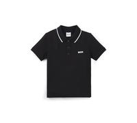 BOSS Polo en piqué de coton à logo imprimé pour enfant - Style J25P26/10P14A, J25P26 Noir 162