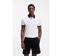 BOSS Polo Paddy avec finitions aux couleurs du drapeau national - Style PL_BB BC Lux Paddy, 50559263 Allemagne XXXL