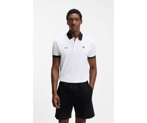 BOSS Polo Paddy avec finitions aux couleurs du drapeau national - Style PL_BB BC Lux Paddy, 50559263 Allemagne S