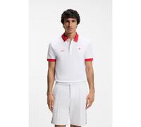BOSS Polo Paddy avec finitions aux couleurs du drapeau national - Style PL_BB BC Lux Paddy, 50559263 Angleterre S