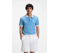 BOSS Polo Paddy avec finitions aux couleurs du drapeau national - Style PL_BB BC Lux Paddy, 50559263 Argentine XL