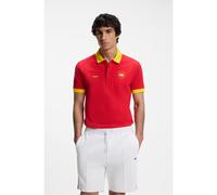 BOSS Polo Paddy avec finitions aux couleurs du drapeau national - Style PL_BB BC Lux Paddy, 50559263 Espagne L