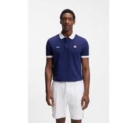 BOSS Polo Paddy avec finitions aux couleurs du drapeau national - Style PL_BB BC Lux Paddy, 50559263 États-Unis S