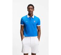 BOSS Polo Paddy avec finitions aux couleurs du drapeau national - Style PL_BB BC Lux Paddy, 50559263 Italie L