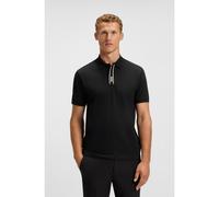 BOSS Polo Paddy avec patte de boutonnage à rayures et logo - Style PL_Paddy GOC, 50549362 Noir L