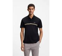 Boss Paddy Stripe 10276628 Short Sleeve Polo Bleu S Homme