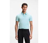 Boss Paddy 10241663 Green Short Sleeve Polo Bleu L Homme