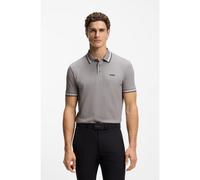BOSS Polo Paddy en piqué de coton - Style Paddy, 50469055 Gris chiné S