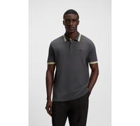 BOSS Polo Paddy en piqué de coton - Style Paddy, 50469055 Gris sombre XXXL