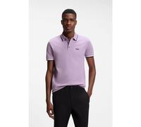 Boss Paddy 10241663 Green Short Sleeve Polo Violet S Homme