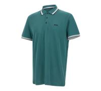 Boss Paddy 10241663 Green Short Sleeve Polo Bleu XL Homme