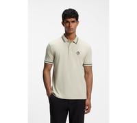 BOSS Polo Paddy Open actif en piqué Performance - Style Paddy_The_Open-26, 50566997 Beige clair S