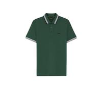 BOSS Polo en piqué de coton avec détails de logo - Style Paddy, 50469055 Vert sombre 4XL