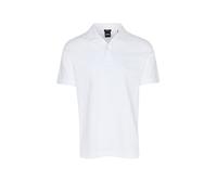 Hugo Boss Polo Pallas en piqué de coton avec logo brodé Blanc S