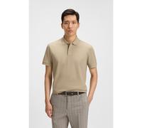 BOSS Polo Pallas en piqué de coton avec détails logotés - Style Pallas, 50468362 Beige XL