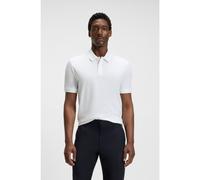 BOSS Polo Pallas en piqué de coton avec détails logotés - Style Pallas, 50468362 Blanc XL