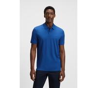BOSS Polo Pallas en piqué de coton avec détails logotés - Style Pallas, 50468362 Bleu S