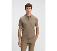 BOSS Polo Pallas en piqué de coton avec détails logotés - Style Pallas, 50468362 Brun chiné L