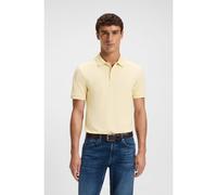 BOSS Polo Pallas en piqué de coton avec détails logotés - Style Pallas, 50468362 Jaune clair L