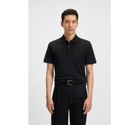 BOSS Polo Pallas en piqué de coton avec détails logotés - Style Pallas, 50468362 Noir XS