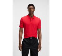 BOSS Polo Pallas en piqué de coton avec détails logotés - Style Pallas, 50468362 Rouge S