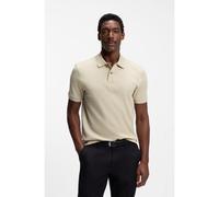 BOSS Polo Pallas en piqué de coton avec logo brodé - Style Pallas, 50553564 Beige clair M