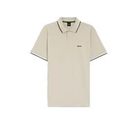 Boss Paul 10255848 Green Short Sleeve Polo Beige XL Homme