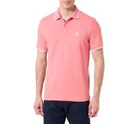 BOSS T-Shirt 'Passertip' rouge pastel / blanc, Taille L