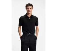 BOSS Polo Regular avec fermeture zippée - Style C-Pei 90, 50564941 Noir L