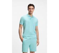 BOSS Polo Regular avec logo brodé - Style PL_Union Tape, 50564120 bleu clair L