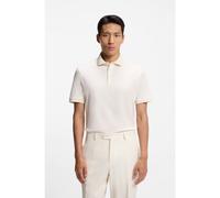 BOSS Polo Regular en coton italien mercerisé - Style L-Perry 14, 50494980 Naturel S
