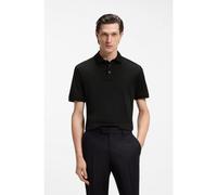 BOSS Polo Regular en coton italien mercerisé - Style L-Perry 14, 50494980 Noir S
