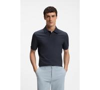 BOSS Polo Regular en piqué de coton structuré en nid d'abeille - Style Phoenix, 50560227 Bleu foncé S