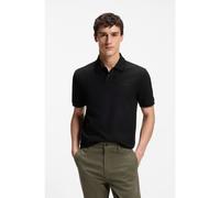 BOSS Polo Regular en piqué de coton structuré en nid d'abeille - Style Phoenix, 50560227 Noir XL