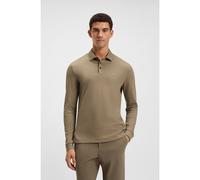 BOSS Polo Regular en piqué de coton - Style Pado 30, 50468392 Brun chiné L