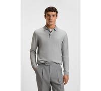 BOSS Polo Regular en piqué de coton - Style Pado 30, 50468392 Gris chiné M