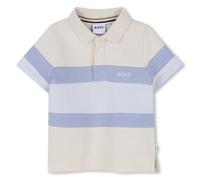 Boss J52881 Short Sleeve Polo Beige 3 Months Garçon