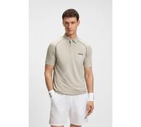 BOSS Polo Slim Actif avec gestion des odeurs - Style Patteo TOC, 50543333 Beige clair M