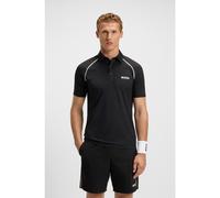 BOSS Polo Slim Actif avec gestion des odeurs - Style Patteo TOC, 50543333 Noir M