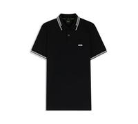 BOSS Polo Slim avec Détails À Rayures Contrastantes