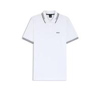 BOSS Polo Slim avec Détails À Rayures Contrastantes