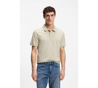 BOSS Polo Slim en coton stretch à patch logo - Style Passenger, 50507803 Beige clair S