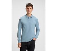 BOSS Polo Slim en coton stretch à patch logo - Style Passerby, 50507704 bleu clair S